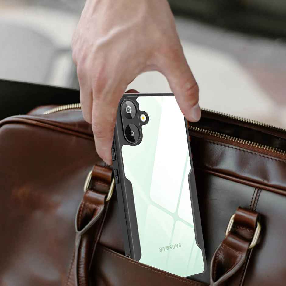Artistque Case for Samsung Galaxy M06 | F06 Back Cover | Transparent Shockproof TPU Cover