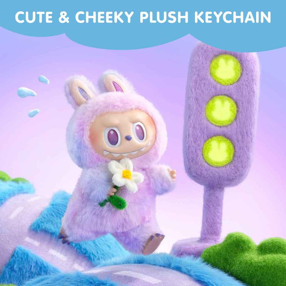 Kidology Big Into Energy Series Labuubu Doll Key Chain - Random Color