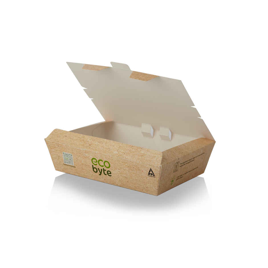 eco byte Clamshell Lunch Box - 1100 ml