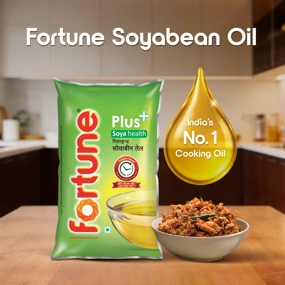 Fortune Plus Soya Health Refined Soyabean Oil