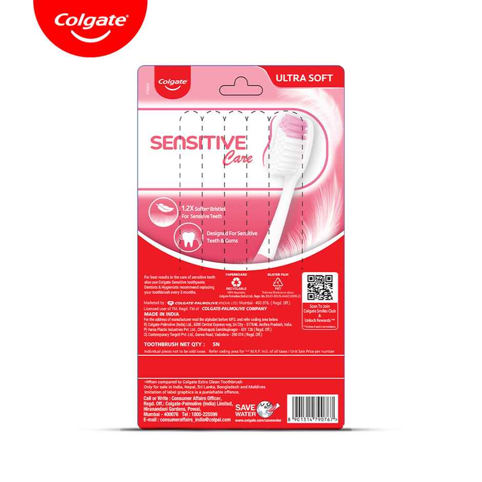 Colgate Gentle Sensitive Care Ultra Soft Bristles Toothbrush