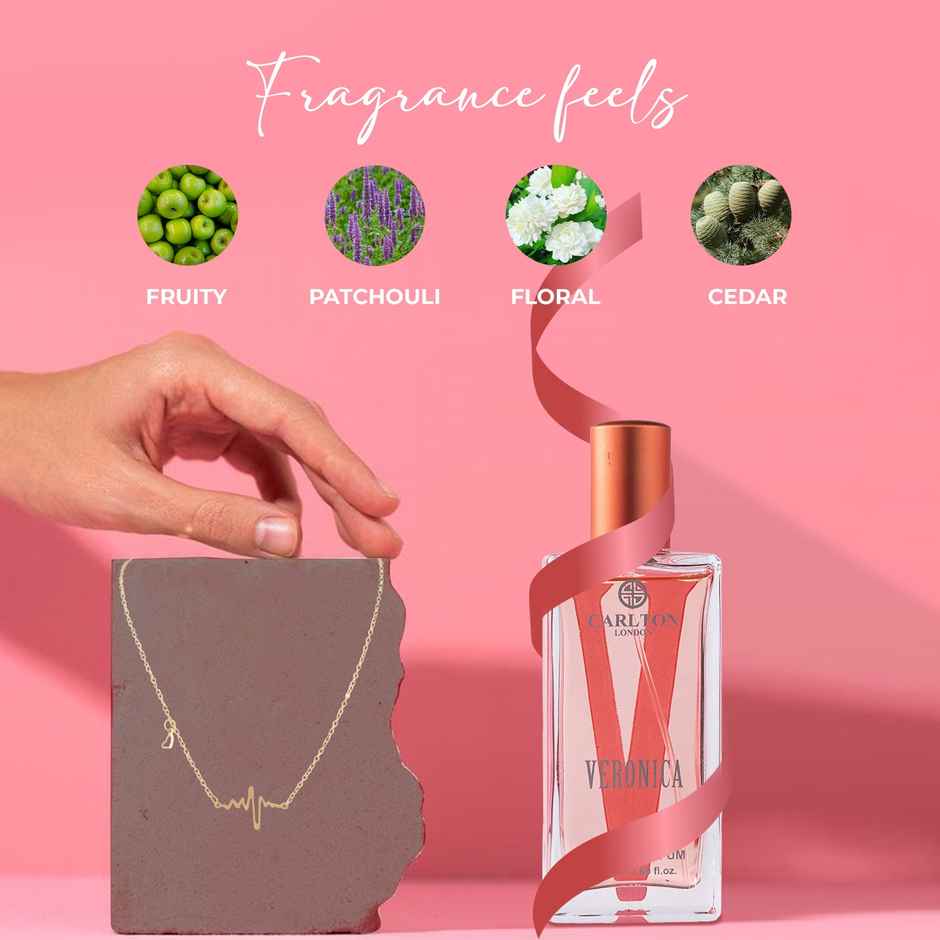 Carlton London Women Gift Set 2 Veronica 50ml with Necklace