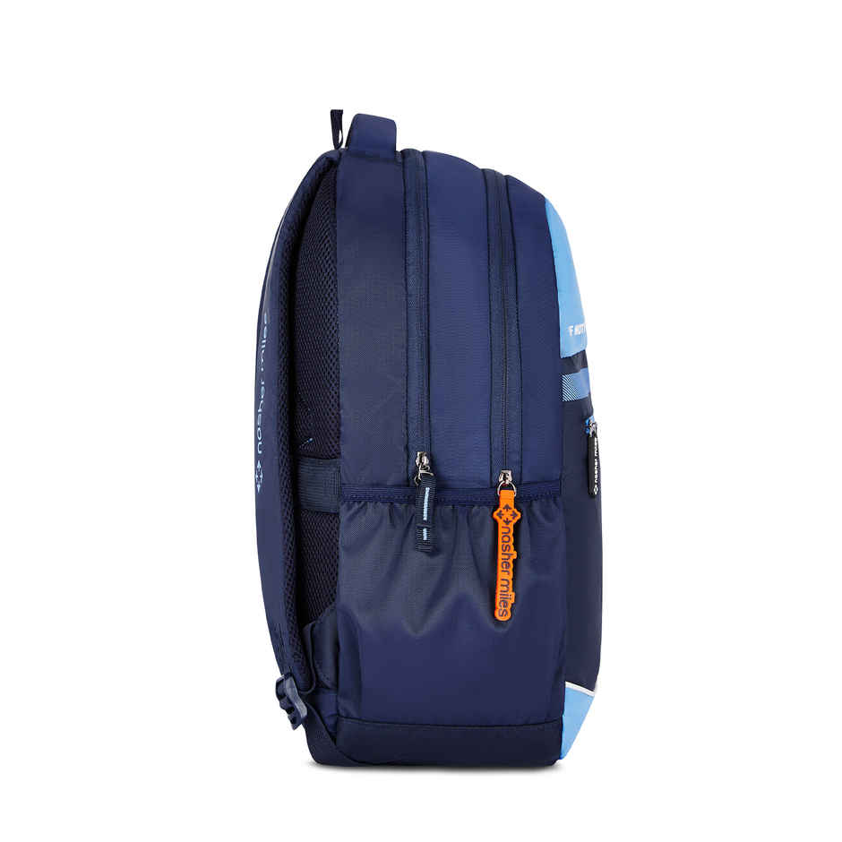 Nasher Miles Backpack for Unisex | Laptop Backpack | Casual History | Navy Blue - 31L