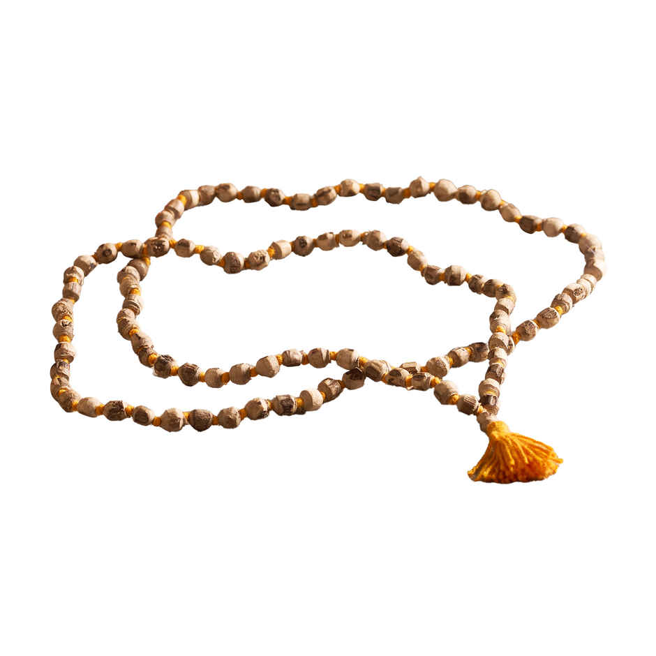 Natural Tulsi Bead Mala for Spiritual Wear | Svasti