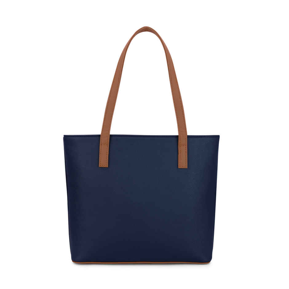 Lavie Women's Colourblock Jossie Tote Handbag | Navy Blue