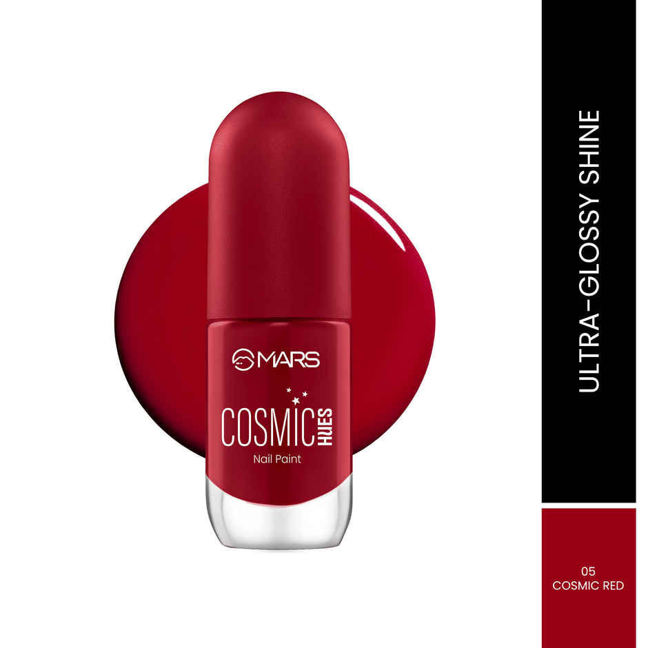 MARS Cosmetics Cosmic Hues Nail Paint | 05 Cosmic Red