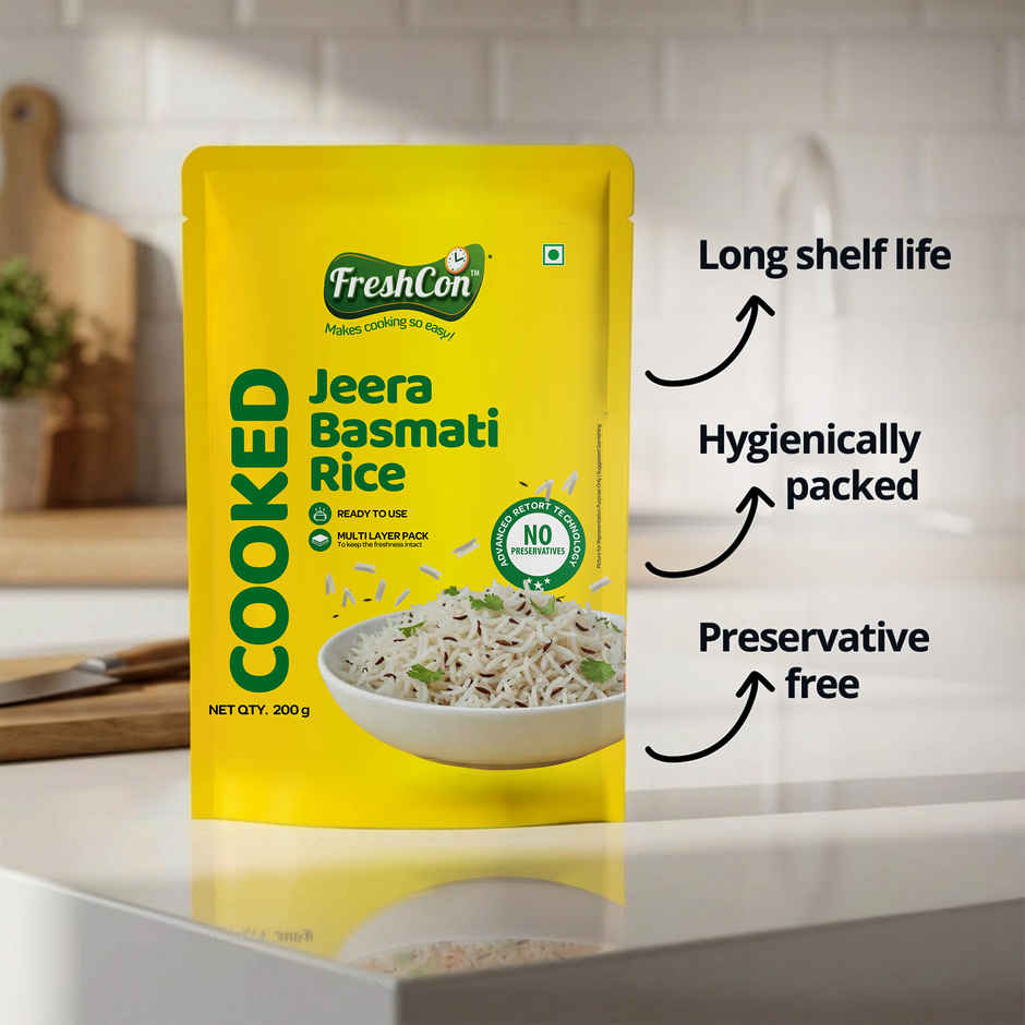 Freshcon Cooked Basmati Jeera Rice