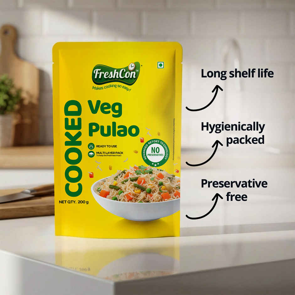 Freshcon Cooked Veg Pulao Combo 
