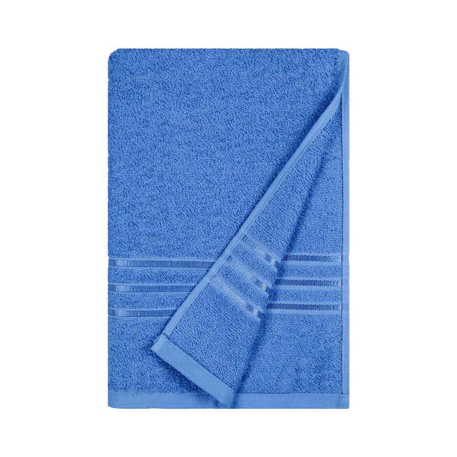 myTrident Comfort Living Cotton Bath Towel | Ocean Blue