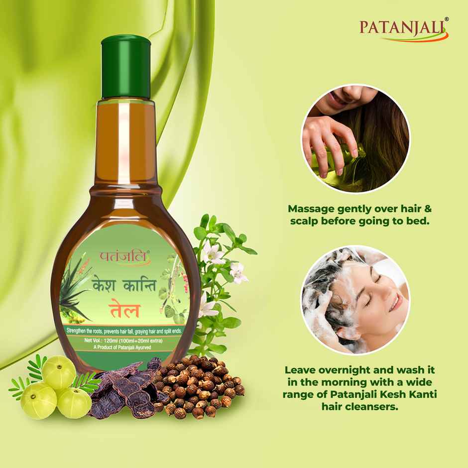 Patanjali Kesh Kanti Hair Oil For Strong and Long Hair