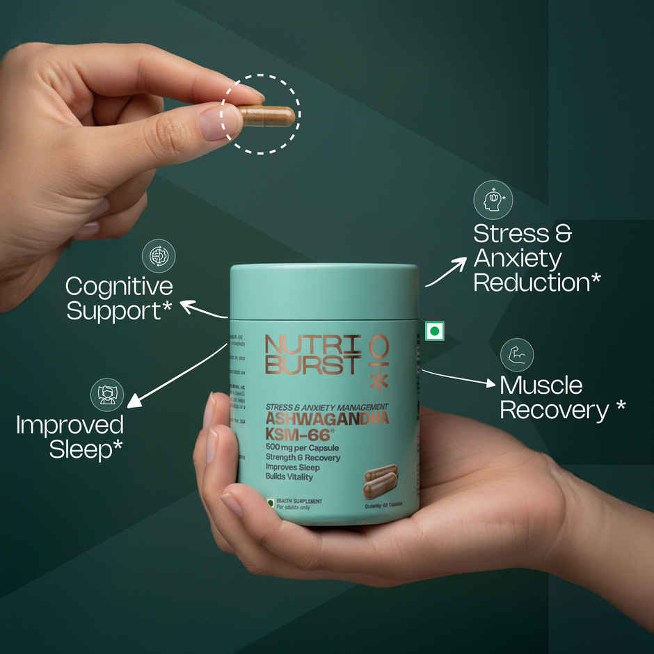 Nutriburst Ksm-66 Ashwagandha Capsules