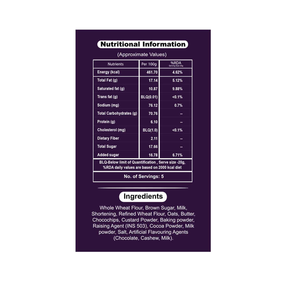 Let's Try Chocolate Cake Rusk With Goodness Of Milk & Atta