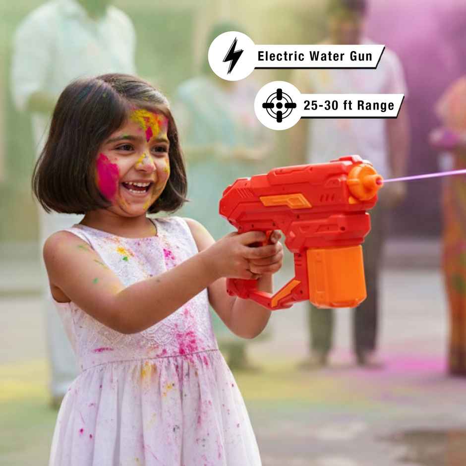 Dragon Blast Electric Water Gun | Holi Pichkari | 400 ml | Tomuncle