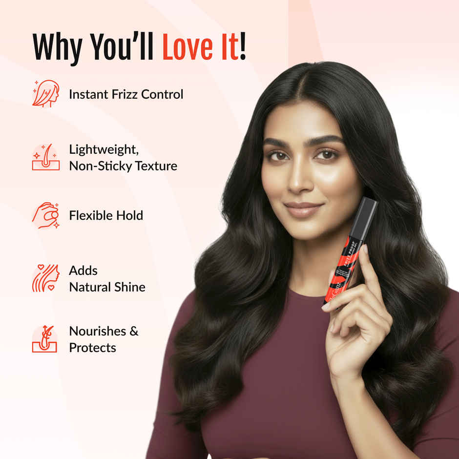 EleGanz Professional Frizz Proof Hair Finishing Gel Stick with Niacinamides | Flyaways & Baby Hairs