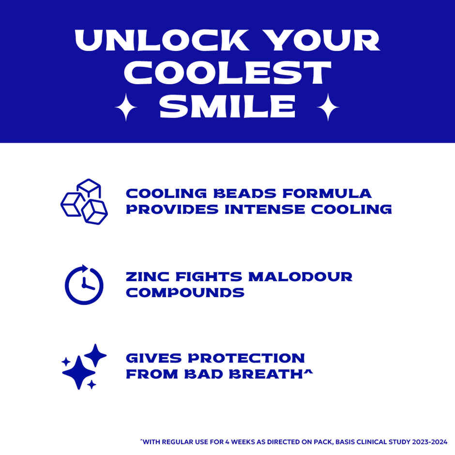 Closeup Intense Cool Gel Toothpaste for Long Lasting Fresh Breath