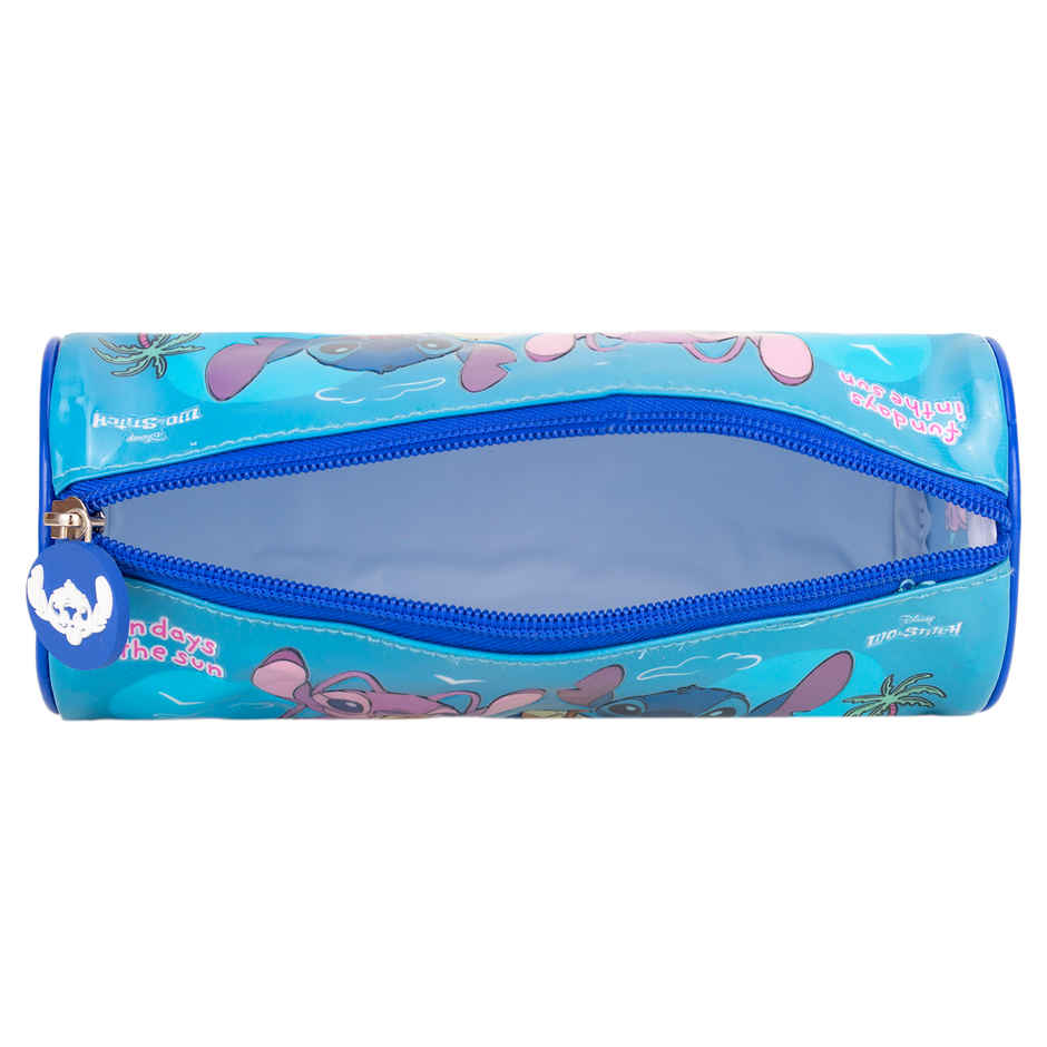 Striders Stitch Round Pencil Pouch - Cute Cartoon Stationery Organizer for Kids