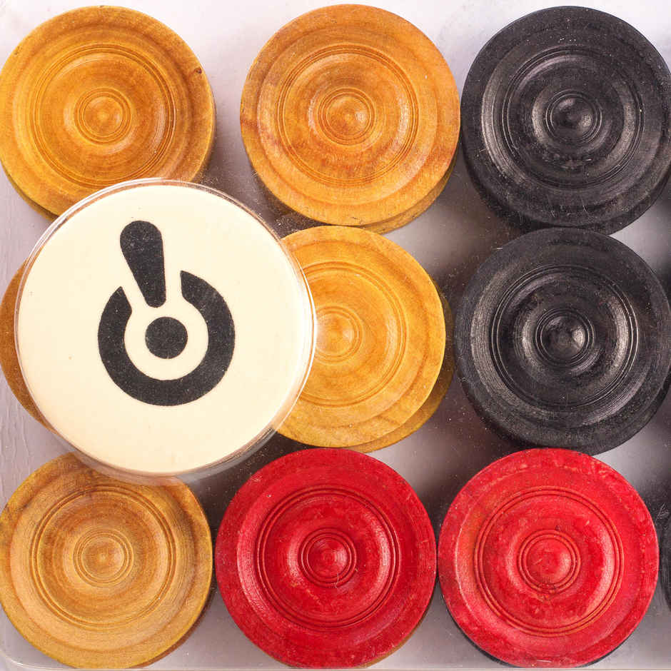 Decathlon | Geologic Carrom Coin & Powder Set