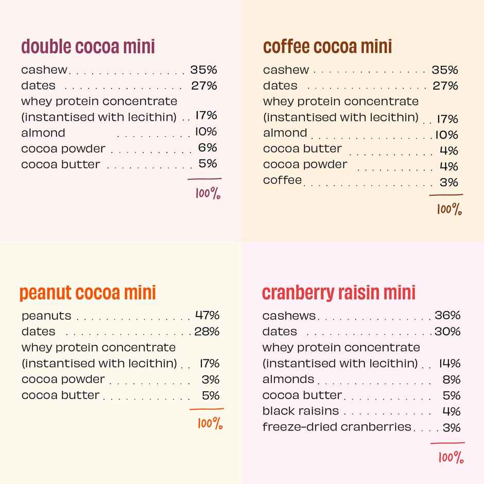 The Whole Truth Mini Protein Bars Assorted