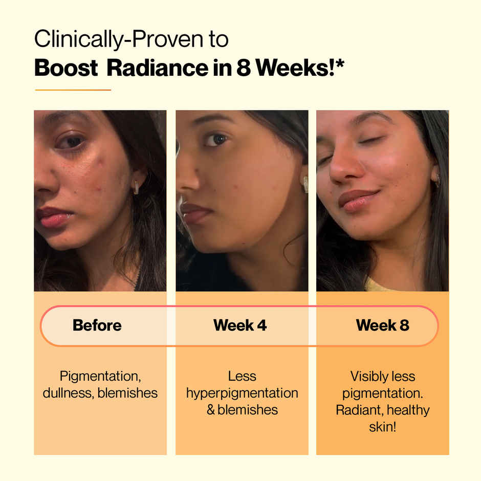 Setu Skin Renew Glutathione Effervescent Tablets For Skin Glow (Orange)