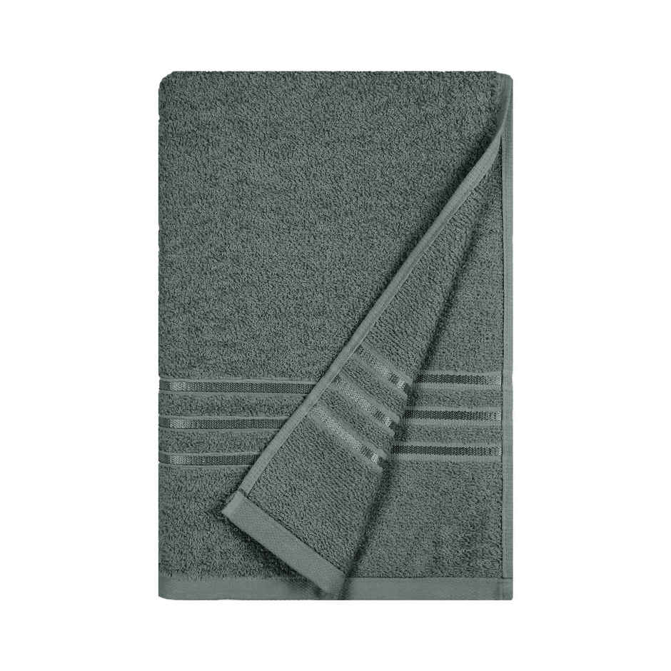 Mytrident Cotton Bath Towel | 400 GSM | Towels for Bath - New Grey