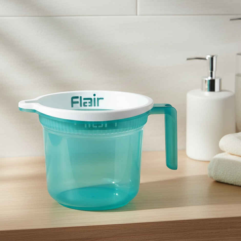Flair Estella Crystal | Bath Mug | 1.5 Litre | Green