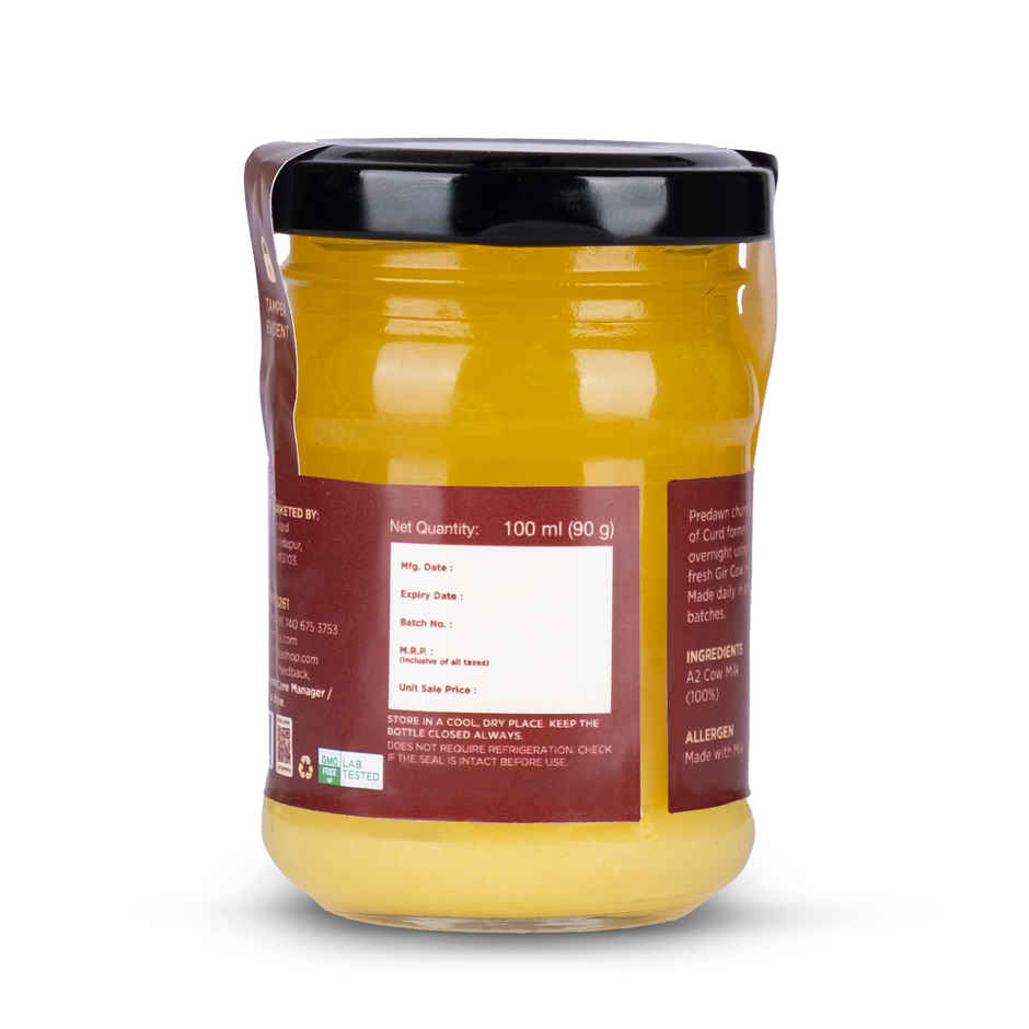Two Brothers Organic Farms A2 Desi Gir Cow Cultured Ghee
