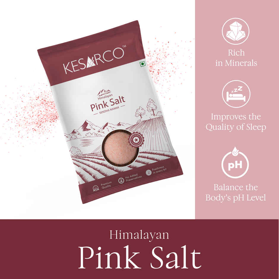 KESARCO Himalayan Pink Salt