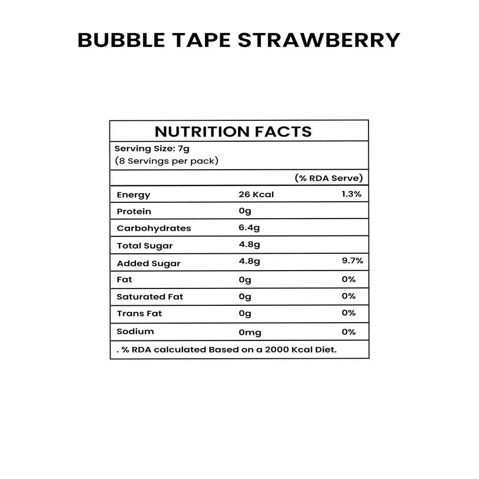 Poko Loko Bubble Tape | Strawberry