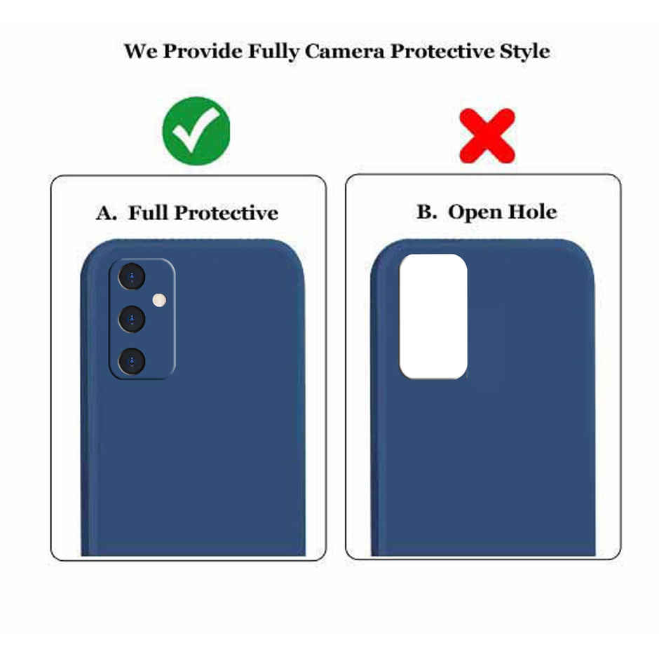 Artistque Case for Samsung Galaxy A15 5g Back Cover - Plain Liquid Silicone Cover