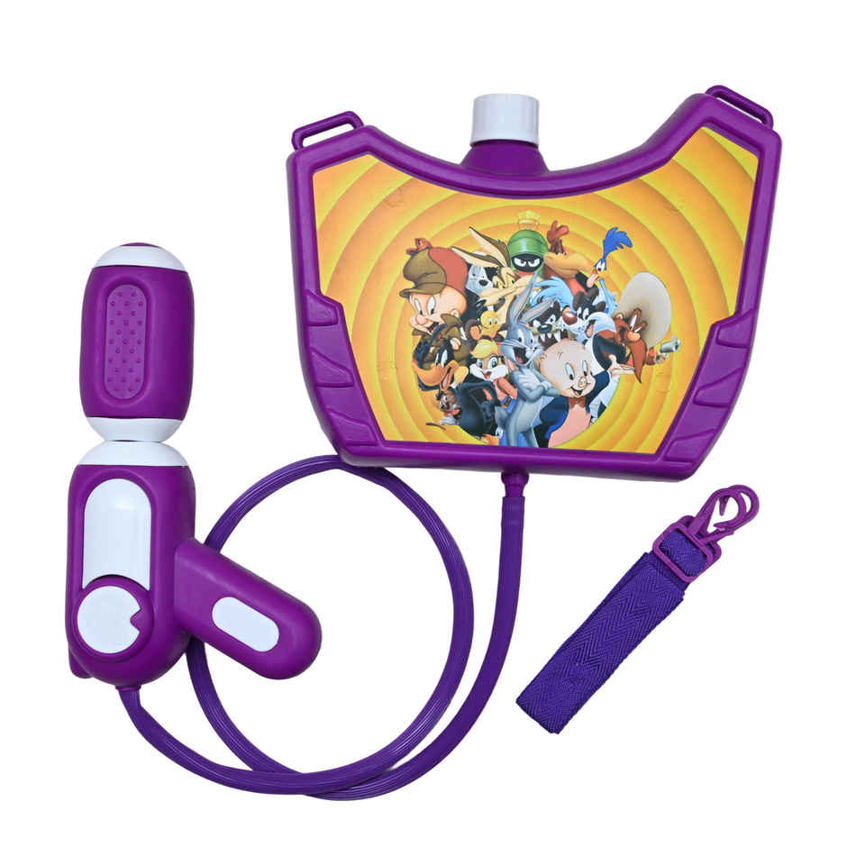 Looney Tunes Holi Water Tank Pichkari | 1.25 L | Tomuncle