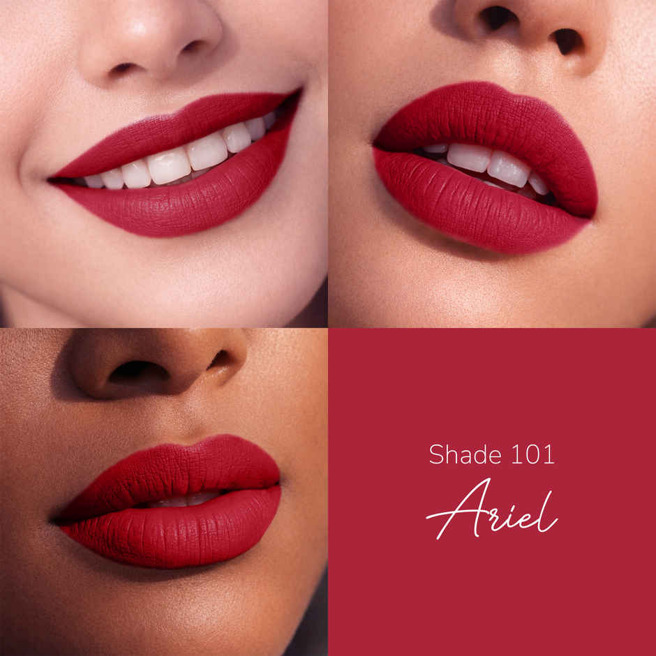 Mila Beaute Pout It Out Lip Crayon Matte Finish Highly Pigmented | 101 Ariel