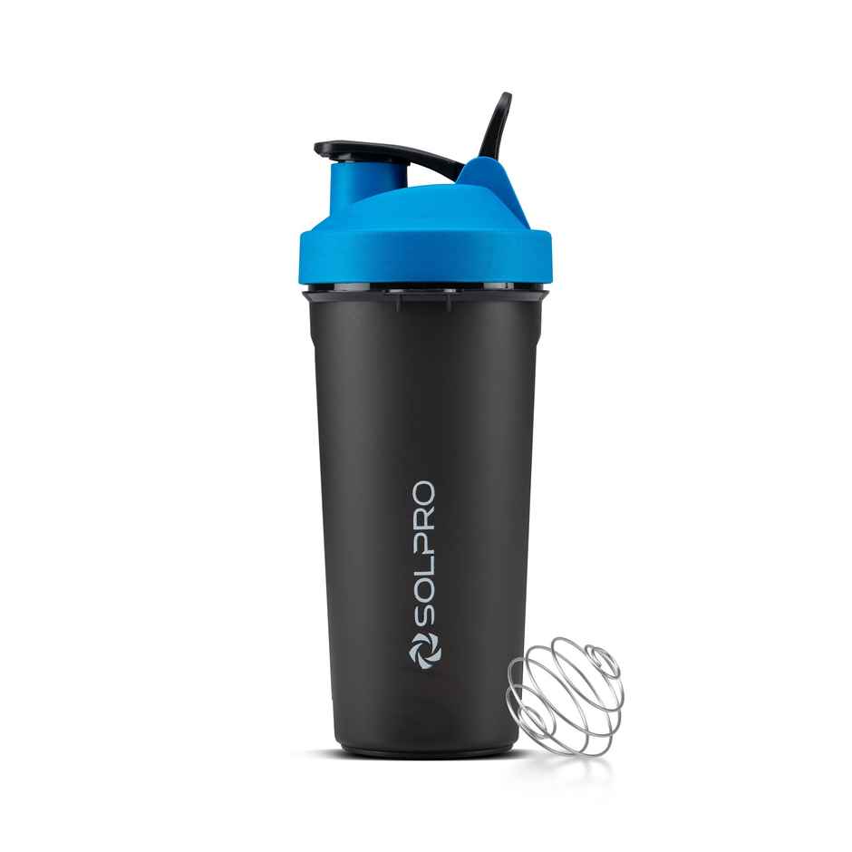 Solpro Blaze Shaker Bottle | Gym Shaker | Bpa Free | 800 ml | Blue