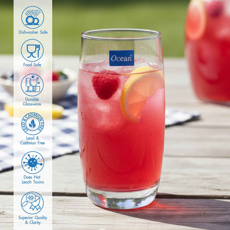 Ocean Ivory Water Glass Set | 370 ml