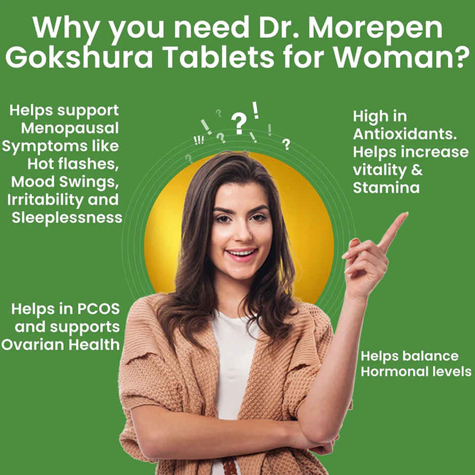 Dr. Morepen Gokshura Tablets Enhances Energy & Performance