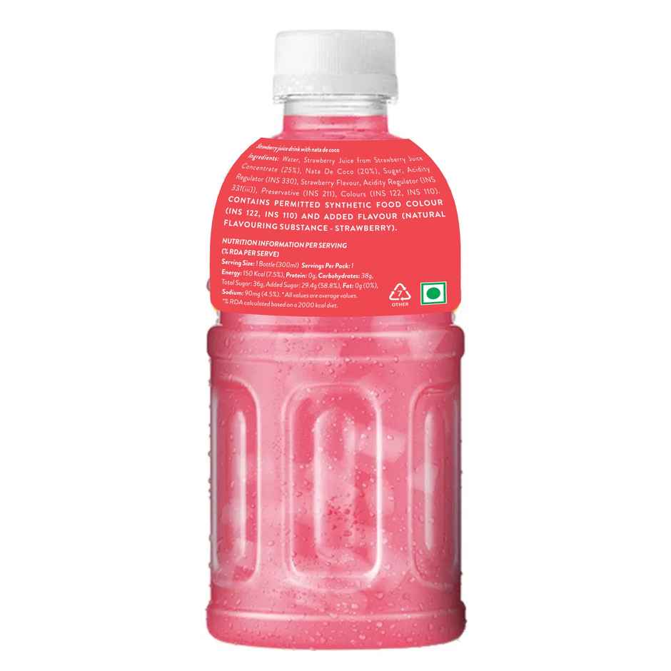 Sapphire Poko Loko Strawberry Nata Drink