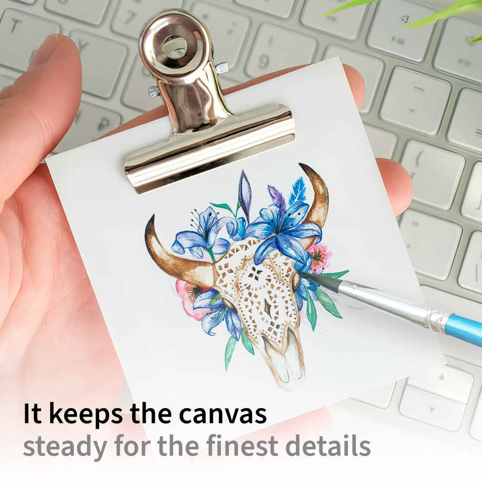 Nuovi Bulldog Clip | Silver - 50 mm