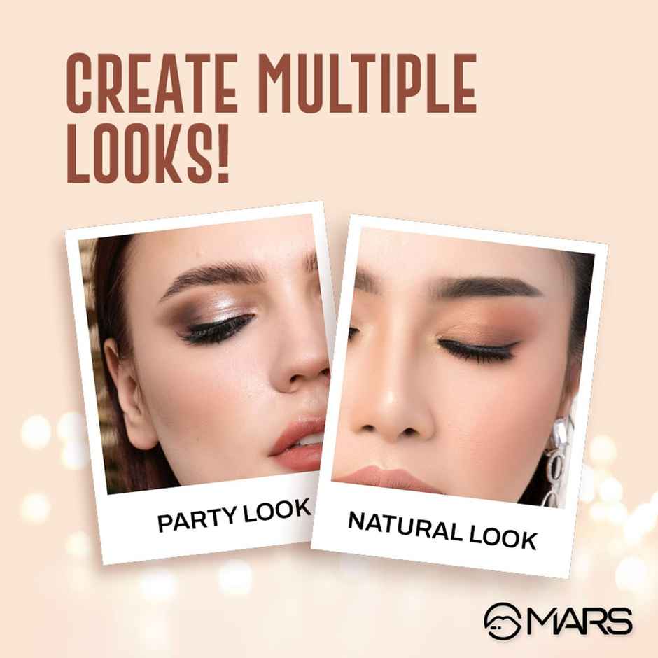 MARS Cosmetics Blooming Matte & Shimmer Eyeshadow Palette (4.8gm) (02-Dahlia)