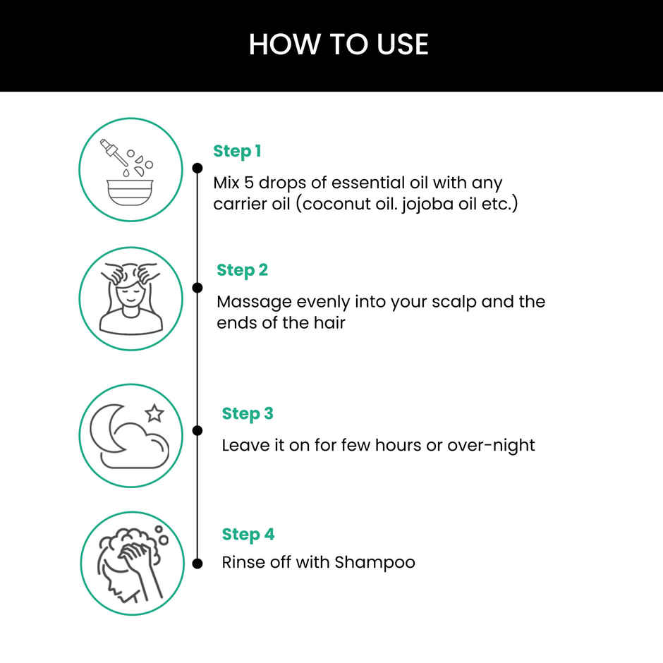 Thriveco Rosemary Essential Oil For Hair Growth & Hair Fall Control For Men & Women