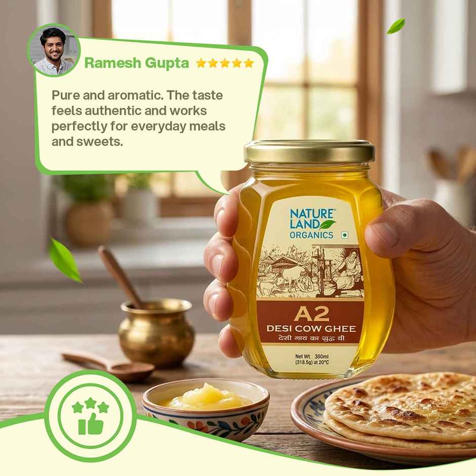 Natureland Organics A2 Cow Ghee