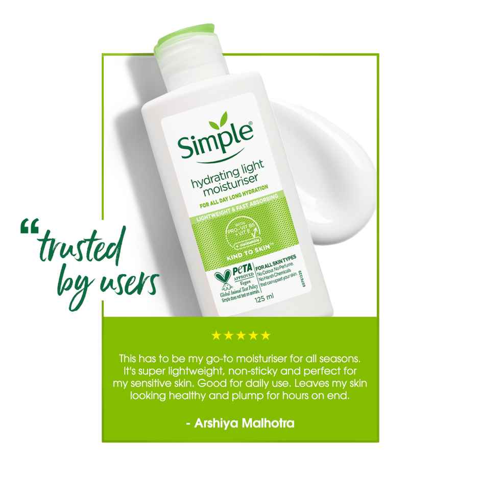 Simple Kind To Skin Hydrating Light Moisturiser