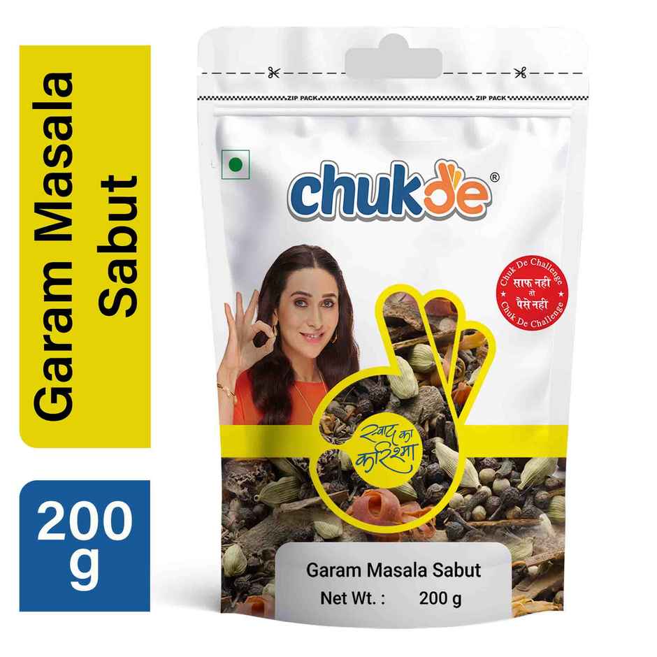Chukde Whole Garam Masala Mix (Whole Spice Blend)