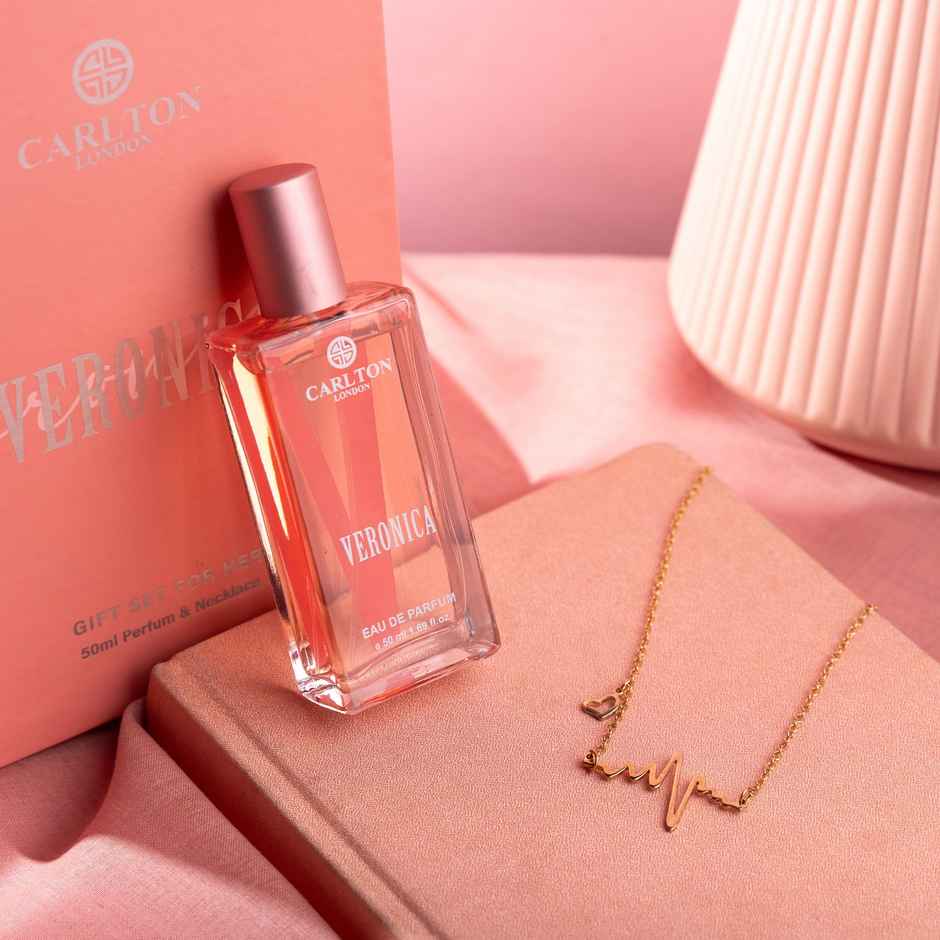 Carlton London Women Gift Set 2 Veronica 50ml with Necklace