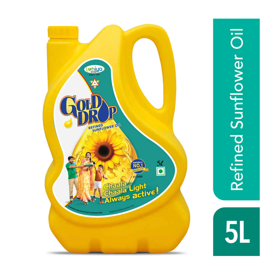 Gold Drop Sunflower Oil | Jar