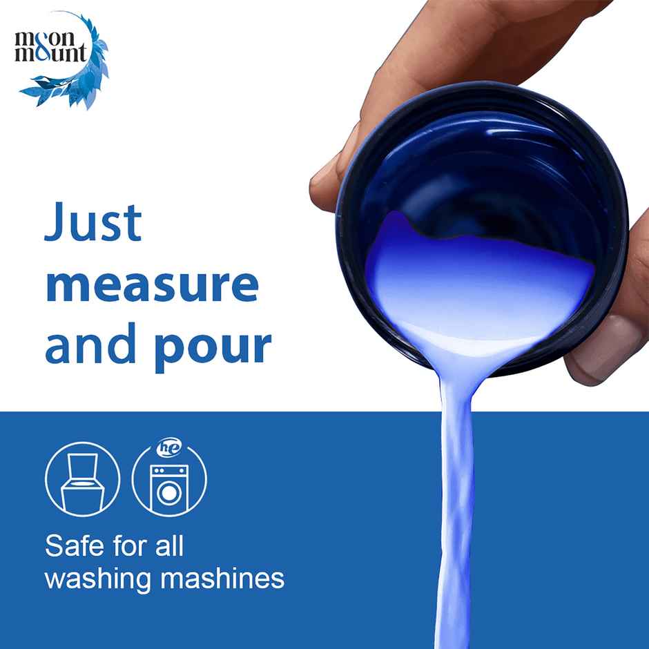 Moon&Mount Fresh Top & Front Load Detergent Liquid