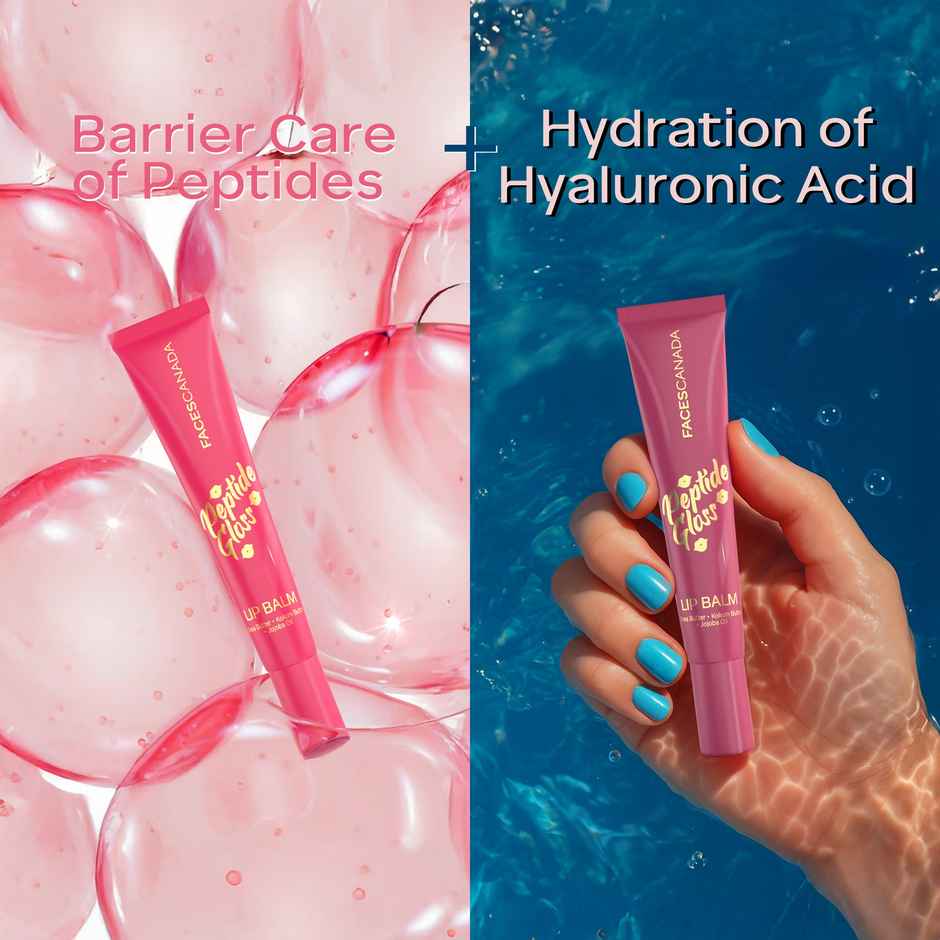 FACES CANADA Peptide Gloss Lip Balm | Deeply Nourishing | Lightweight - Mocha Melt 01