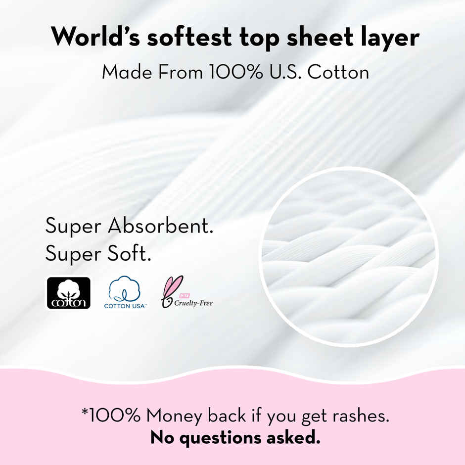 Plush Ultra Thin 16 XL + 12 XXL Sanitary Pads | Resealable Pack | Super Saver Combo