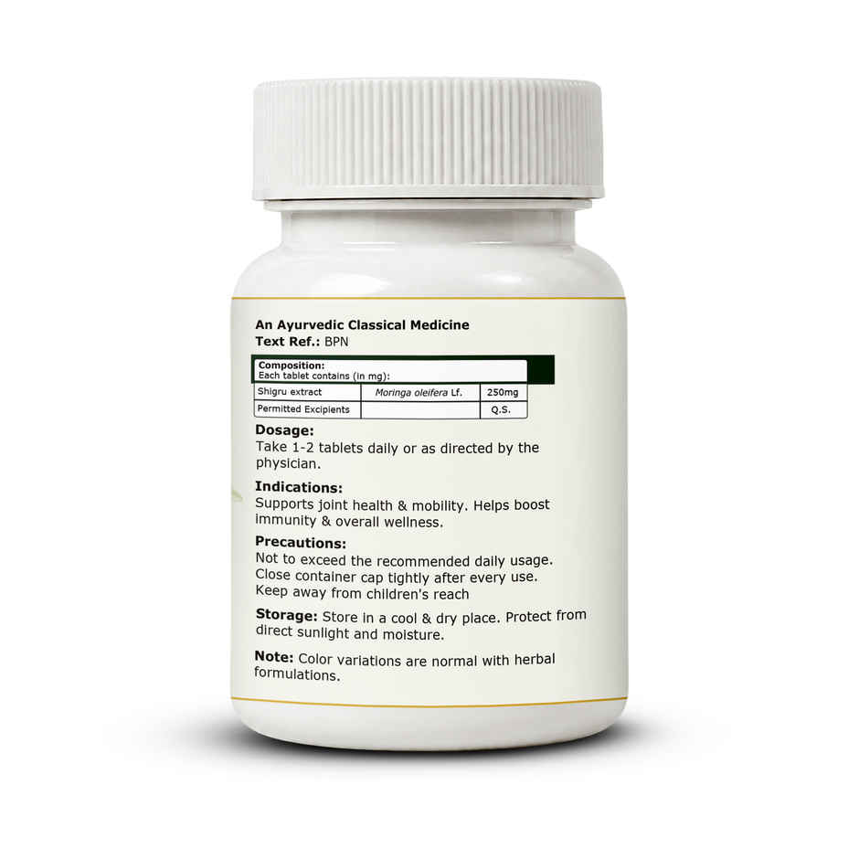 Pure Nutrition Moringa 1200mg | Supports Immunity, Energy & Digestion | Veg Tablets