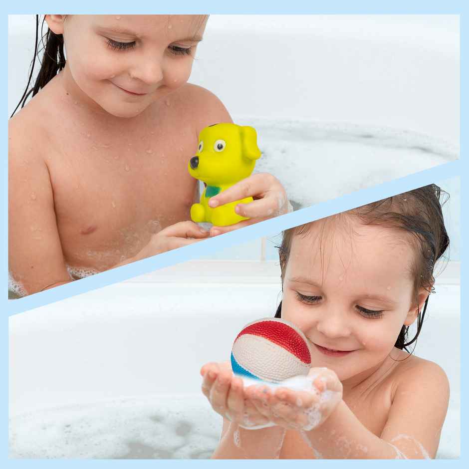 Ratna's Squeezy Animal/ Ball Combo 6Pcs | Assorted