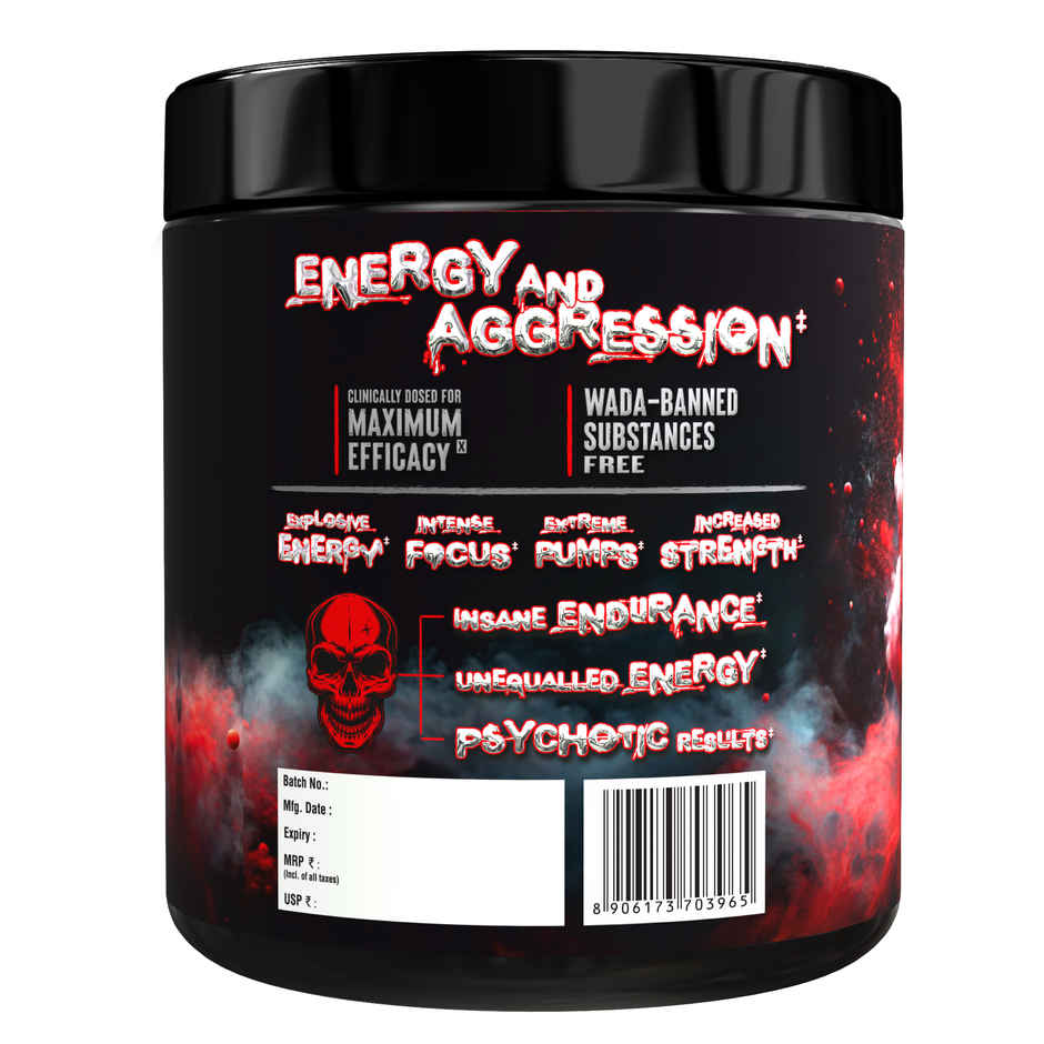 Big Muscles Nutrition Freak Pre Workout | Citrus Storm, 16 Servings