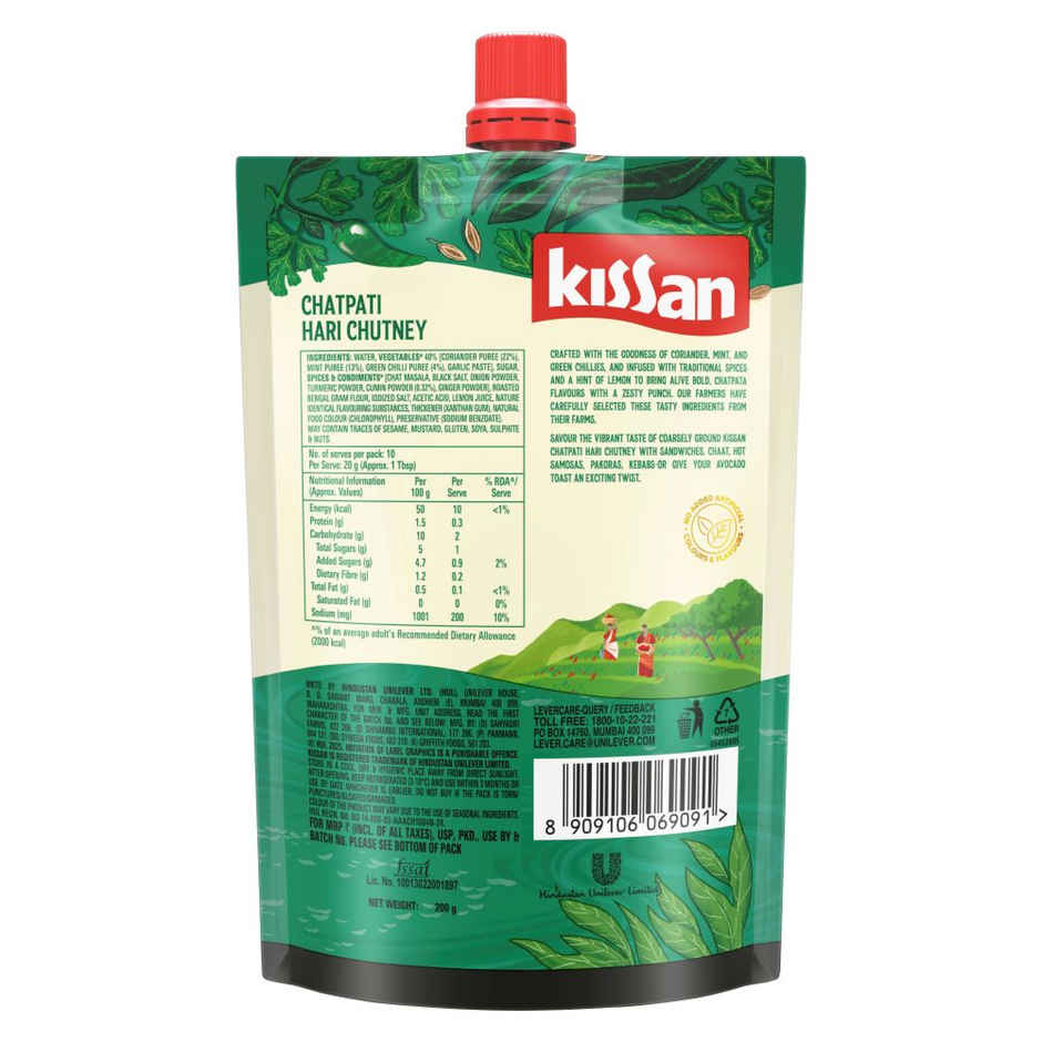 Kissan Chatpati Hari Chutney Doy